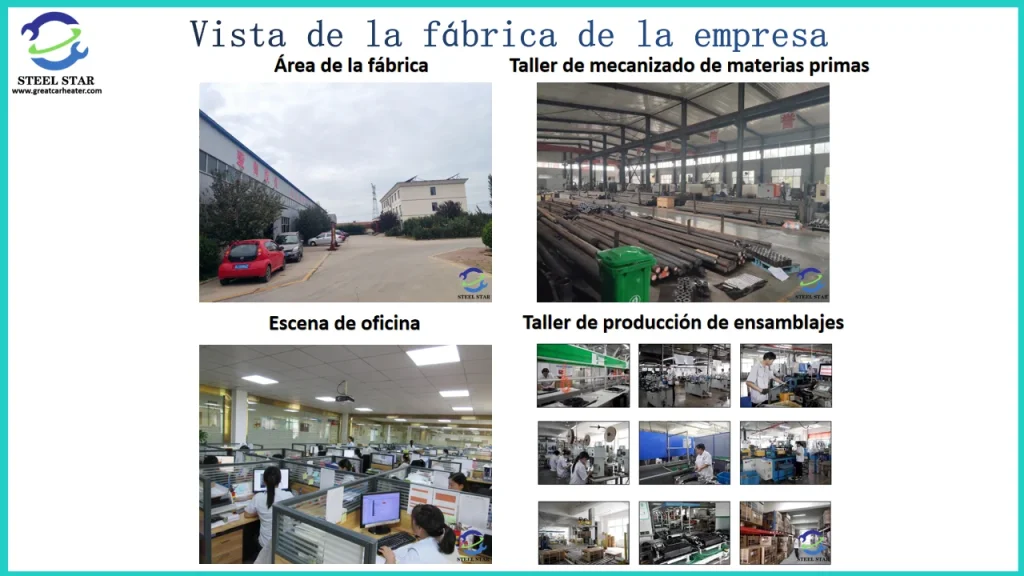 Nuestra fábrica cuenta con 15 años de experiencia en el sector de calefactores de estacionamiento. Somos una fábrica de origen real, desde la materia prima hasta el mecanizado, el ensamblaje, la depuración, la entrega y otros procesos.