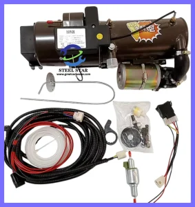 Lista de accesorios para calentadores de estacionamiento de autobuses y camiones