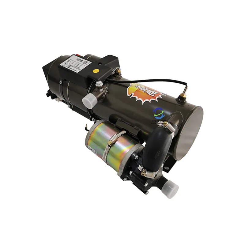 Esquema del calentador de estacionamiento para autobuses y camiones